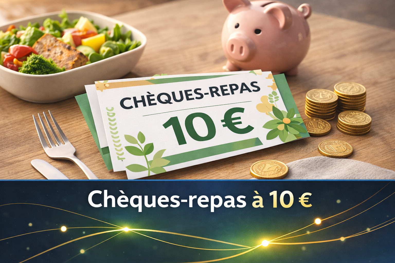 Chèques-repas à 10 €
